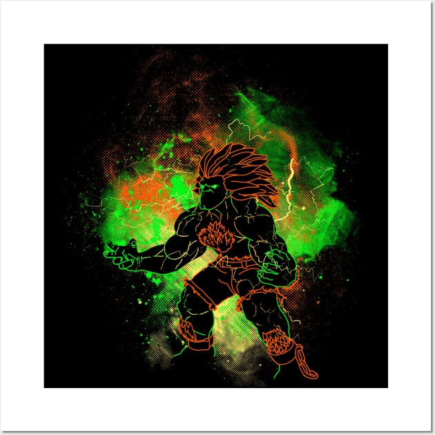 Thunder beast Art Wall Art by Donnie